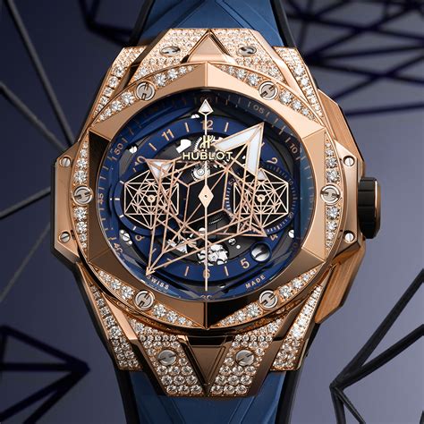 hublot bleu sang|big bang sang bleu.